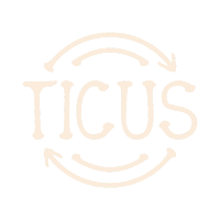 TICUS ticus modoticus ticusok logoticus Sticker