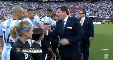 copa america centenario argentina GIF by Univision Deportes
