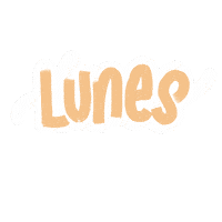 Monday Lunes Sticker