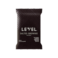 Minis Saltedbrownie Sticker by Level Foods