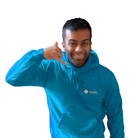 Call Me Sticker by Sageon