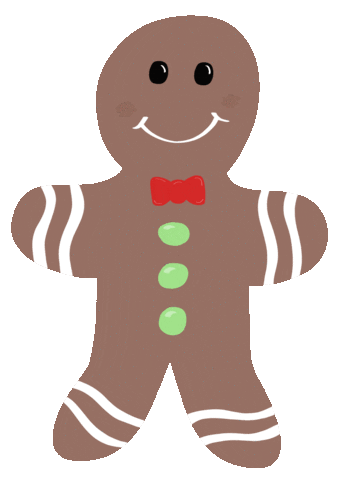 Gingerbread Man Sticker