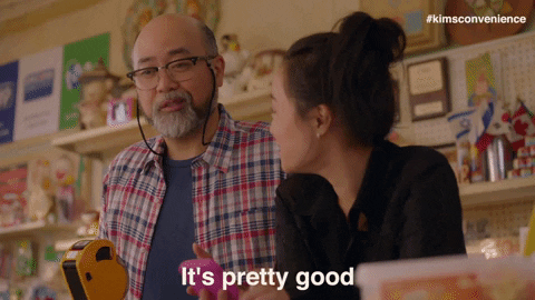 well done good job GIF by Kim's Convenience