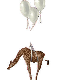 Giraffe Elvira Sticker by Design_panova_elvira