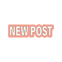 gracebranding new new post post orange Sticker