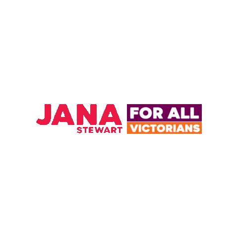janastewartvic victoria senator jana stewart senator jana stewart Sticker
