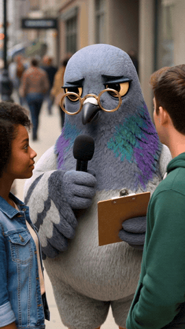 Petty Pigeon Knock Knock Street Interview