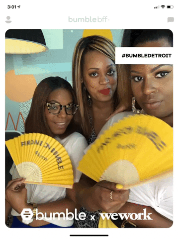 mammothparty giphyupload detroit boomerang bumble GIF