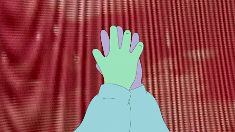 in love falling GIF by Hardly Art