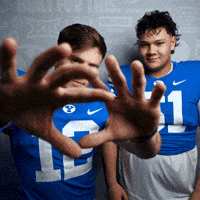 Byu Football Gocougs GIF by BYU Cougars