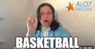basketball total physical response GIF by ALO7.com