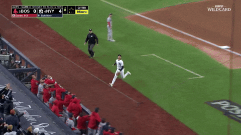 New York Yankees Wow GIF by MLB