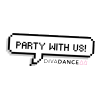 DivaDanceHQ dance party dancing divadance Sticker