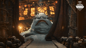 Hungry Goblin King GIF by Doctor Who