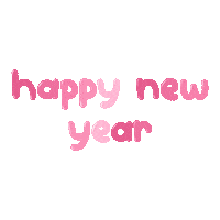 New Year Pink Sticker by NiaGichi