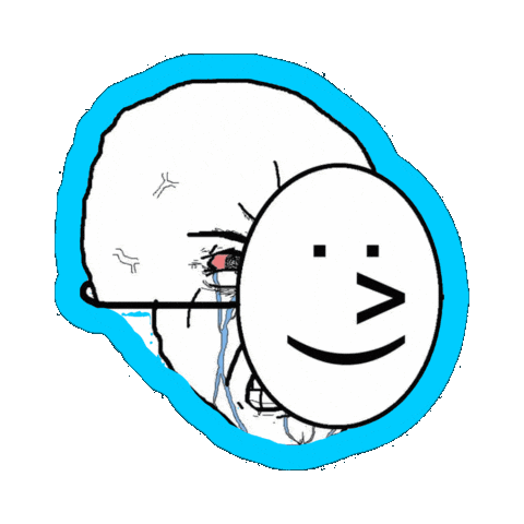 Angry Test Sticker by Jake Martella