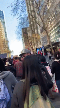 Demonstrations Held in Sydney to Protest Hong Kong Extradition Bill