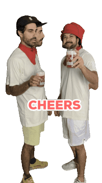 Drunk Fun Sticker by Bière Dalons