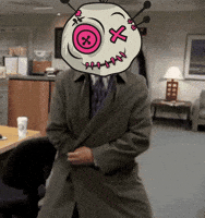 voodootoken meme cryptocurrency memecoin to the moon GIF