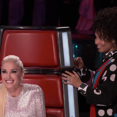 adam levine embarassed GIF by The Voice