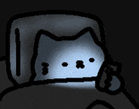 Sad Cat GIF by sillynub