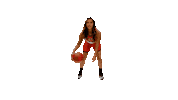Womens Basketball Sticker by East Central University
