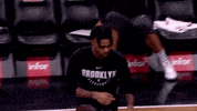 warming up game time GIF by NBA