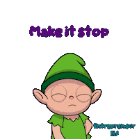 Marketing Please Stop Sticker by VeeFriends