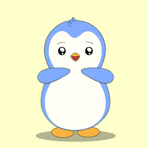 Happy Yahoo GIF by Pudgy Penguins