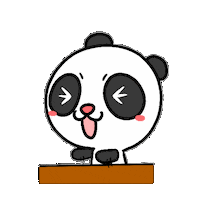 happy panda Sticker