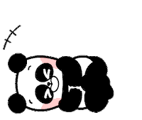 Happy Panda Sticker by Shiny bear