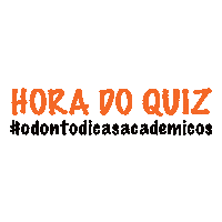Quiz Odonto Sticker by Combo da Aprovação