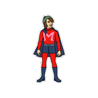 Superhero Mike Nesmith Sticker by The Monkees
