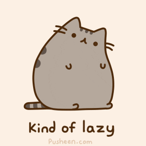 lazy GIF by Pusheen
