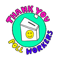 2020 Election Thanks Sticker by mtv