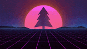 Outrun Christmas Eve GIF by Momentum Church