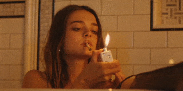 New Music Smoking GIF by Charlotte Lawrence