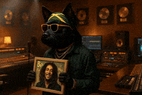 Bob Marley King GIF by Terry Toto
