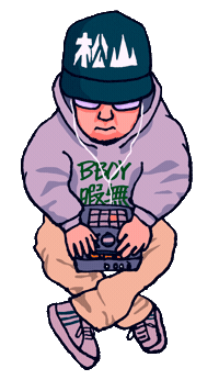 Producer Beatmaker Sticker by Shing02