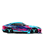 Car Race Sticker by Tshirtuning