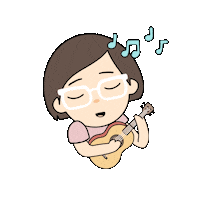 Cute Girl Sticker