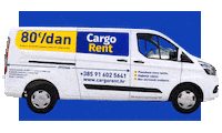 Cargorent auto rent cargo car rent Sticker