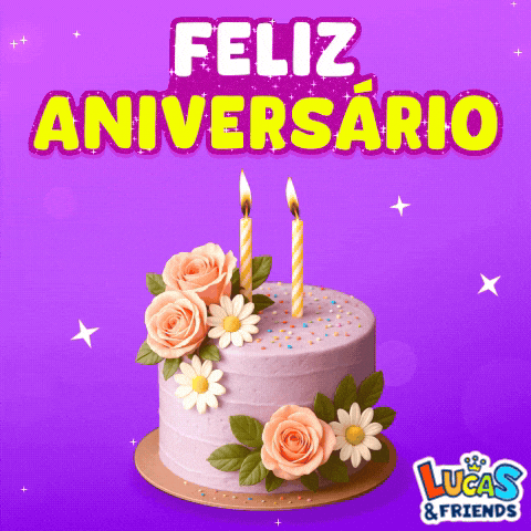 Happy Birthday Anniversary GIF by Lucas and Friends by RV AppStudios