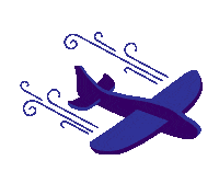 Travel Fly Sticker by ftutb