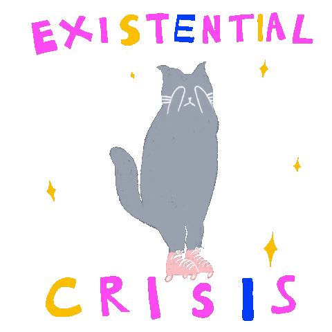 nimnam giphyupload cat sad ugh Sticker