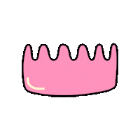 Pink Crown Sticker by Jamie Makeup