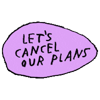 Cancel Over It Sticker by Adam J. Kurtz
