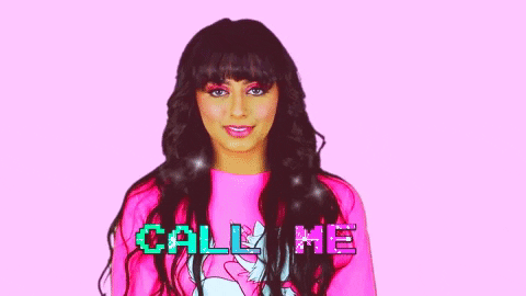 bazma giphygifmaker phone call me otp GIF