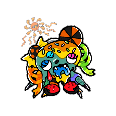 Summer Sweltering Sticker