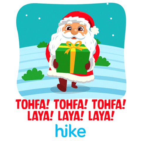 X-Mas Christmas Sticker by Hike Sticker Chat